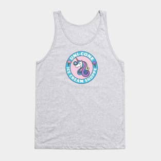 Uni-Cone Ice Cream Shoppe Tank Top